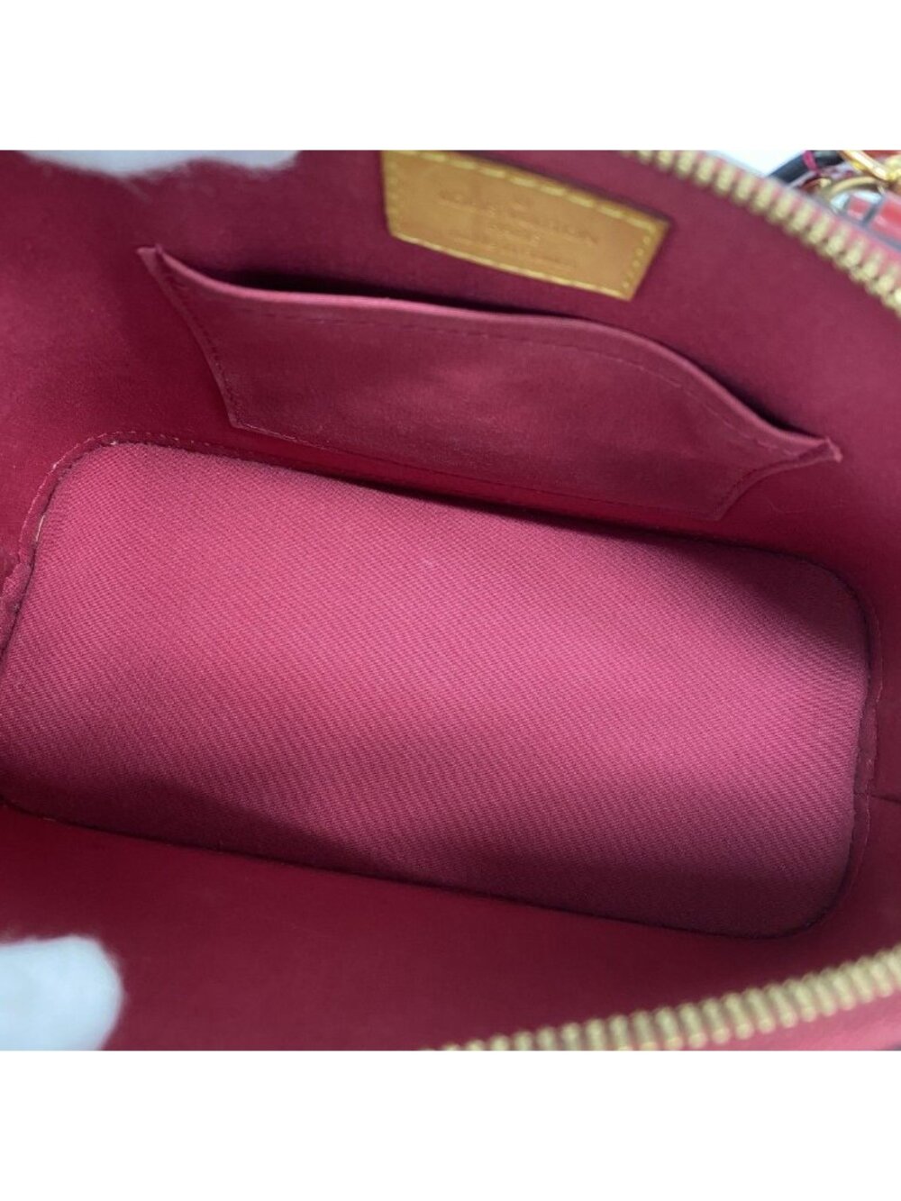 Louis Vuitton Handbag Vernis Alma BB Rose Indien 2-Way Bag - Picture 4 of 10